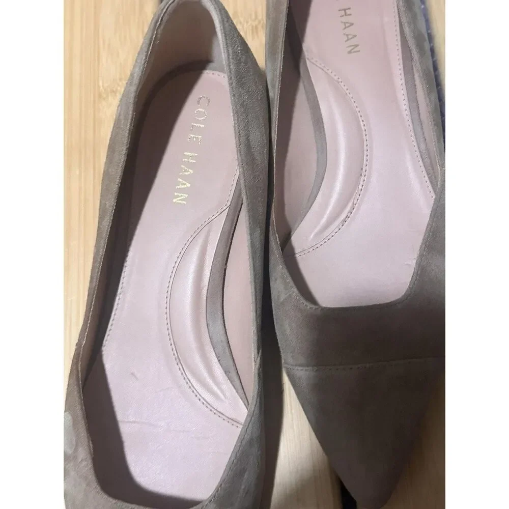 Cole-haan Women's Grey and Green Loafers
